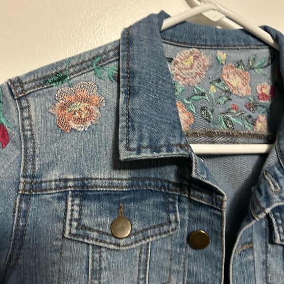 Girls Embroidered Jacket - Picture 2 of 4